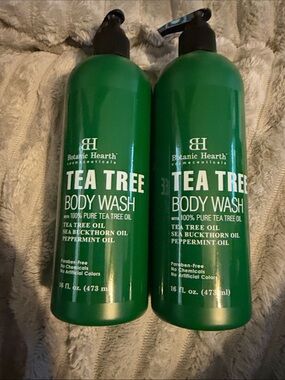 Tea Tree Body Wash — Green